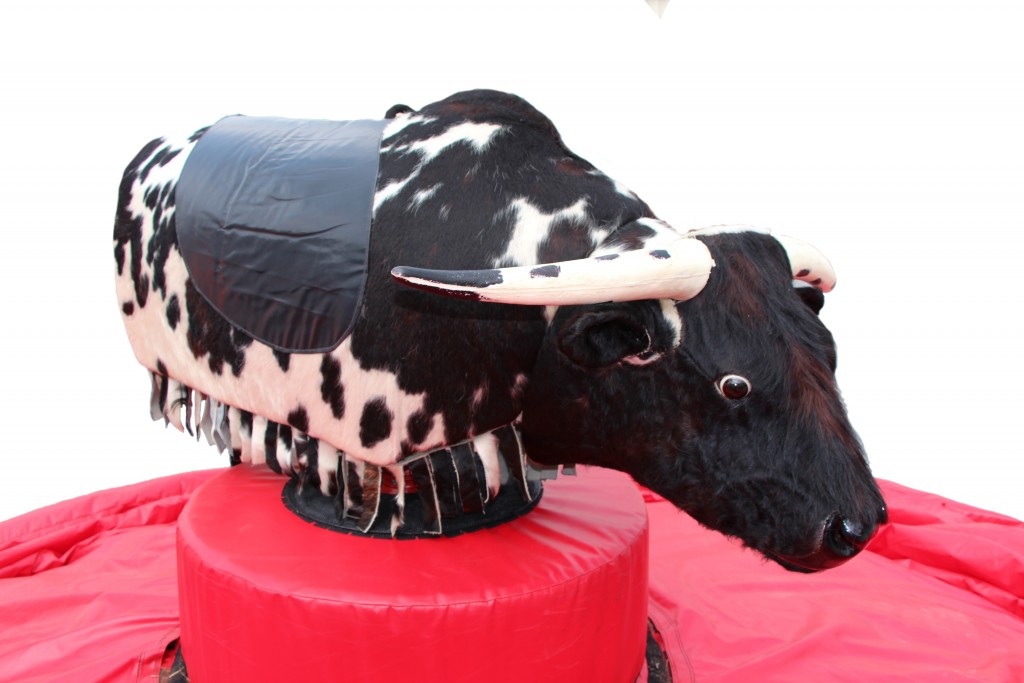 mechanical bull ride with spots